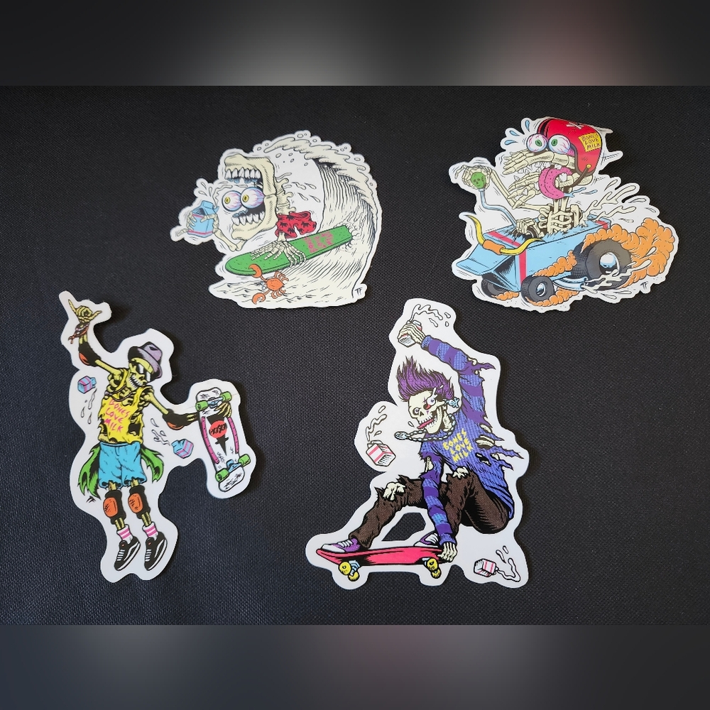 Christian hosoi sticker set powell peralta Tony hawk supreme Vans rvca